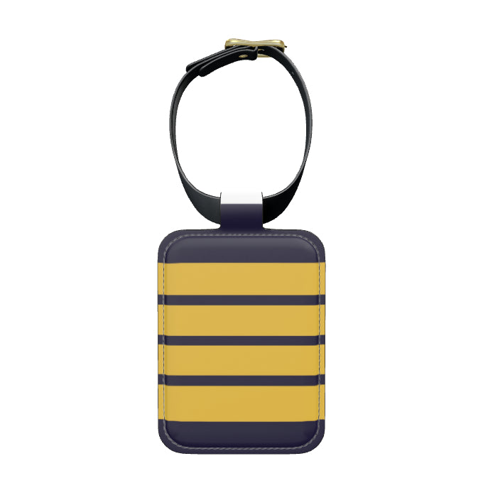Captain's Navy Luggage Tag