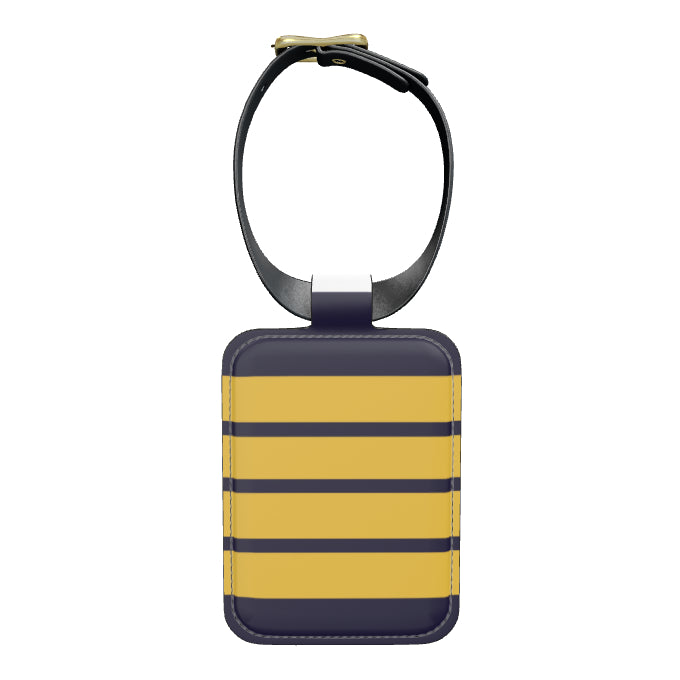 Captain's Navy Luggage Tag